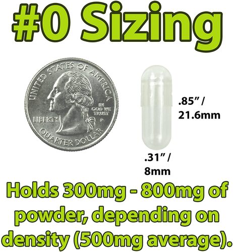 Pharma-Grade, Pre-Separated Capsules Bulk Gel Pack. Many Sizes/Amounts Available. In Resealable Bag. Flavorless and Gluten-Free. Clear Locking Gelatin Caps for Custom Vitamins or Nootropics