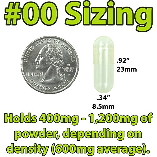 Pharma-Grade, Pre-Separated Capsules Bulk Gel Pack. Many Sizes/Amounts Available. In Resealable Bag. Flavorless and Gluten-Free. Clear Locking Gelatin Caps for Custom Vitamins or Nootropics